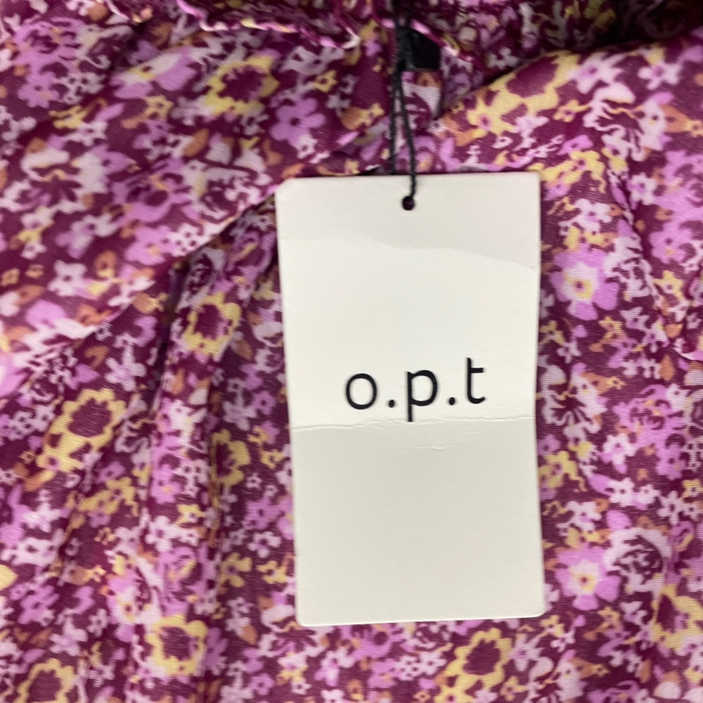 NWT O.P.T. One Pretty Time Floral Midi Dress - Picture 11 of 13